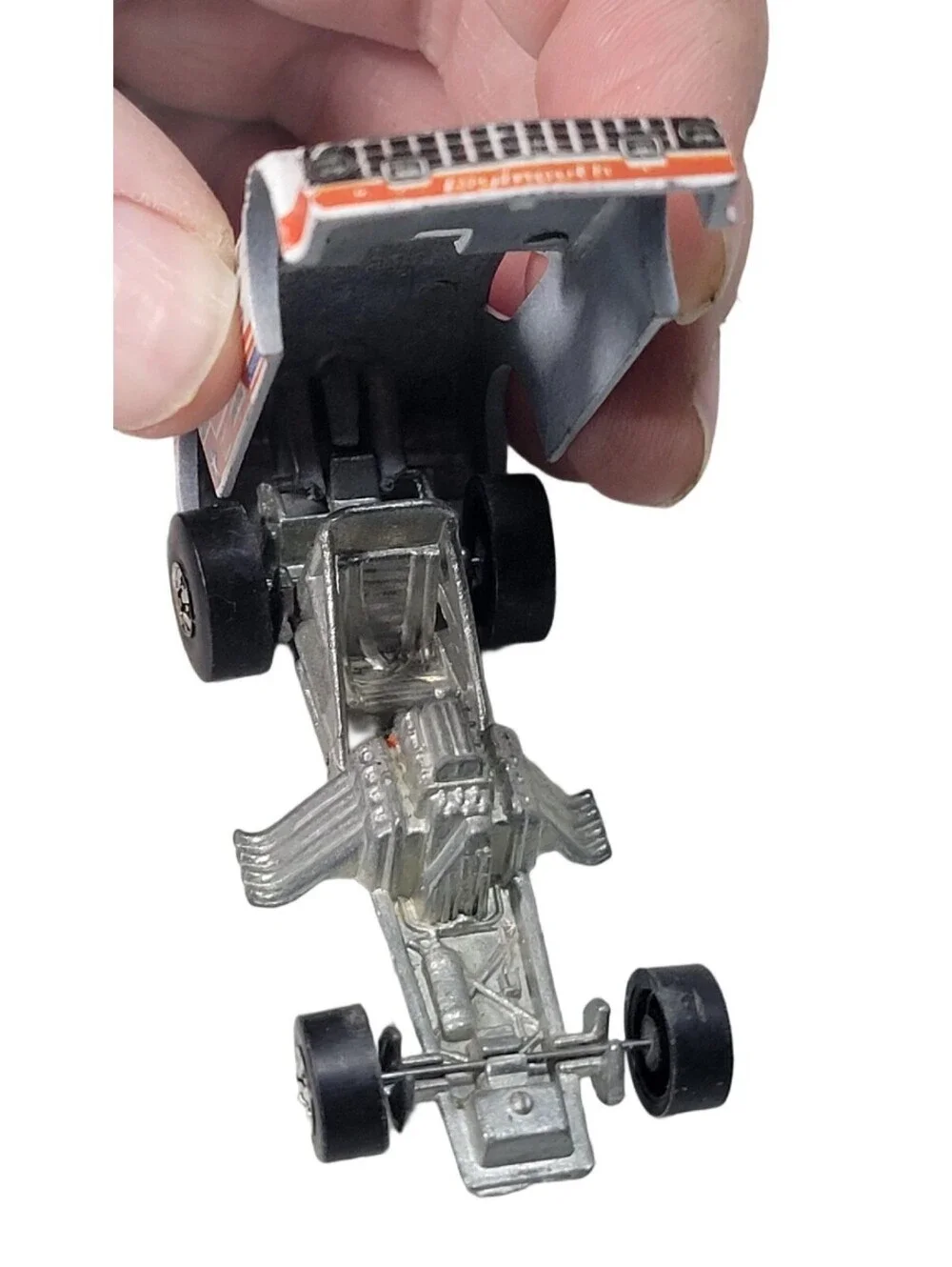 Vintage 1977 Hot Wheels Don Snake Prudhomme Plymouth Army Funny Car Dragster HK